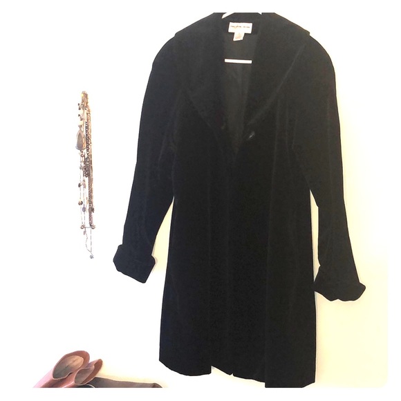 dillards velvet jacket